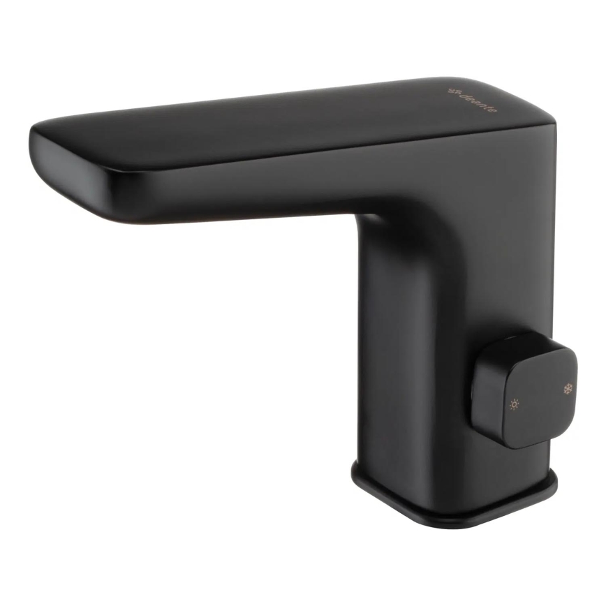 Deante BQH_N29R - Touchless basin tap with temperature regulation HIACYNT 4xAA black