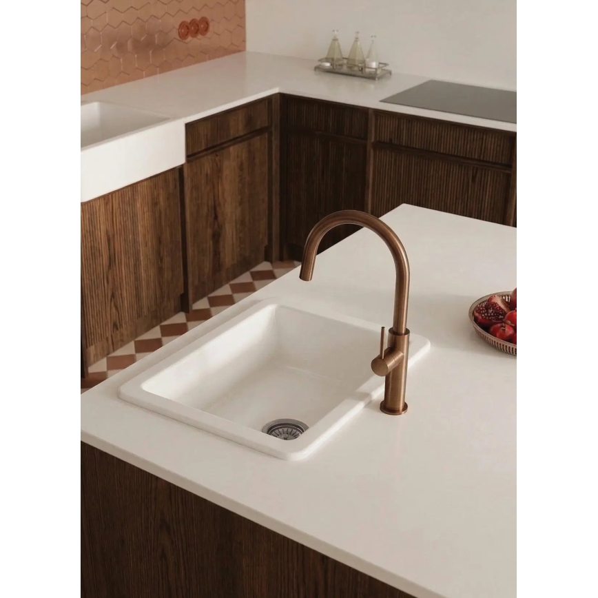Deante BQJ_C62M - EVORA Kitchen Sink Faucet, Brushed Bronze Finish