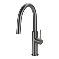 Deante BQJ_D62M - EVORA kitchen faucet, titanium finish