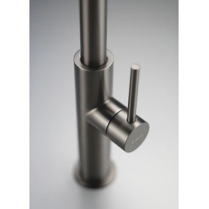 Deante BQJ_D62M - EVORA kitchen faucet, titanium finish