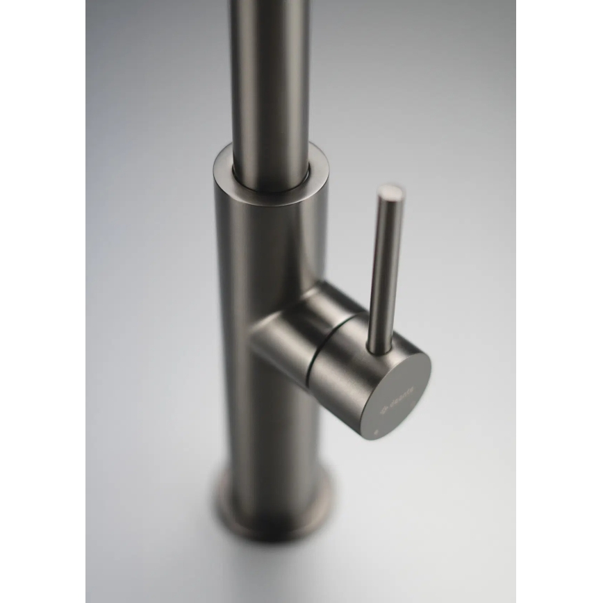 Deante BQJ_D62M - EVORA kitchen faucet, titanium finish
