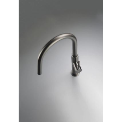 Deante BQJ_D62M - EVORA kitchen faucet, titanium finish