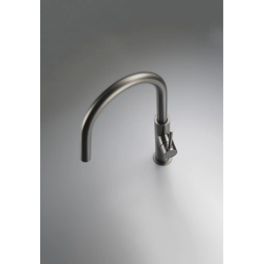 Deante BQJ_D62M - EVORA kitchen faucet, titanium finish
