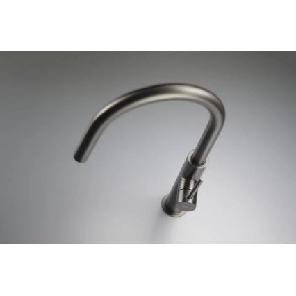 Deante BQJ_D62M - EVORA kitchen faucet, titanium finish