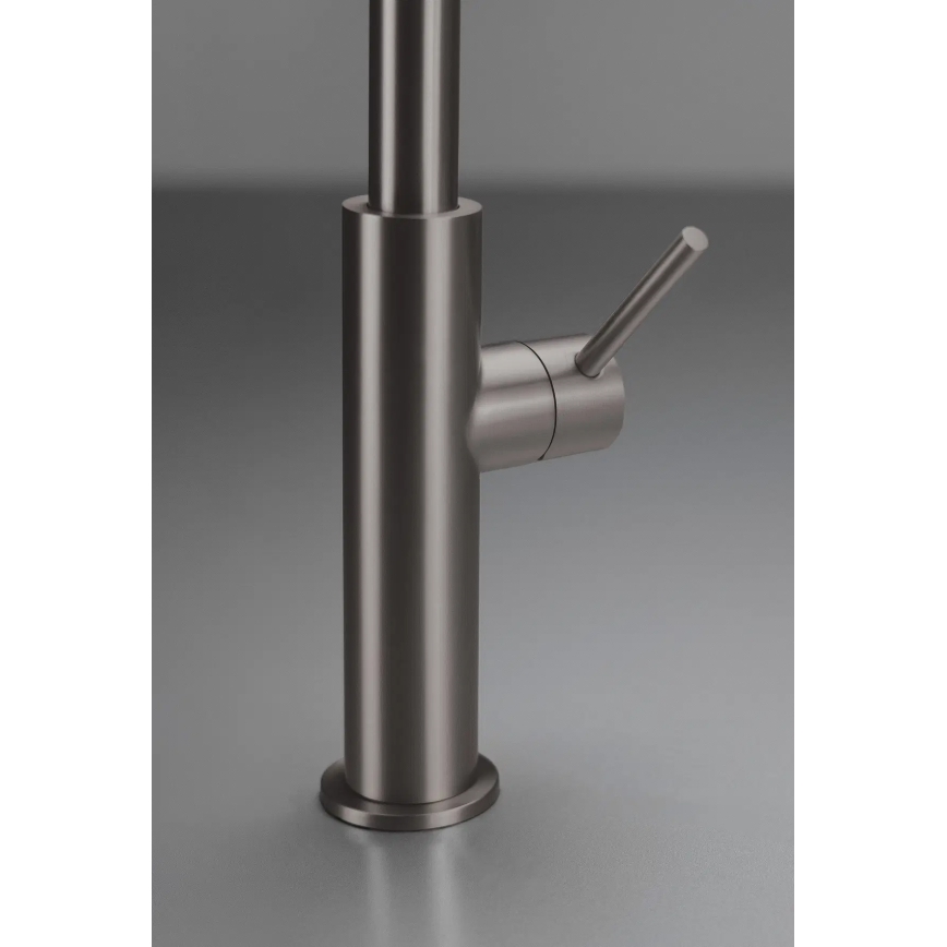Deante BQJ_D62M - EVORA kitchen faucet, titanium finish