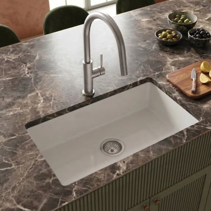 Deante BQJ_F62M - EVORA Kitchen Sink Faucet, Brushed Stainless Steel