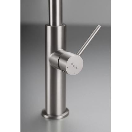 Deante BQJ_F62M - EVORA Kitchen Sink Faucet, Brushed Stainless Steel