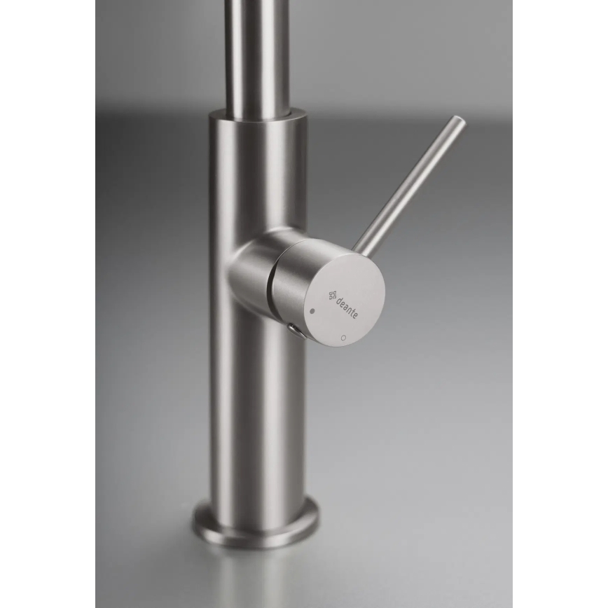 Deante BQJ_F62M - EVORA Kitchen Sink Faucet, Brushed Stainless Steel