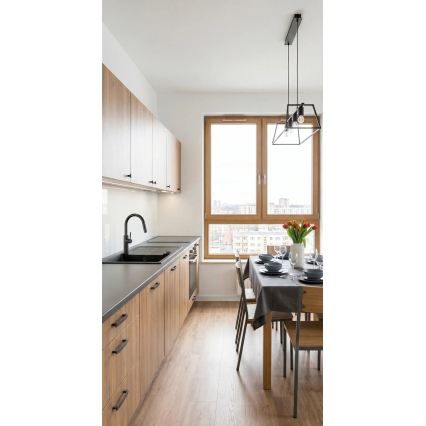 Deante BQJ_N62M - EVORA Black Kitchen Sink Faucet