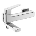 Deante BQL_012M - BLUR Foldable Bath Mixer, Polished Chrome