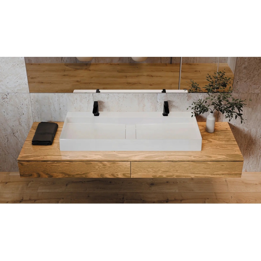 Deante BQL_N20M - BLUR Black Basin Mixer
