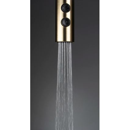 Deante BQO_R72M - Sink tap with pull-out sprayer OLFATO brushed gold
