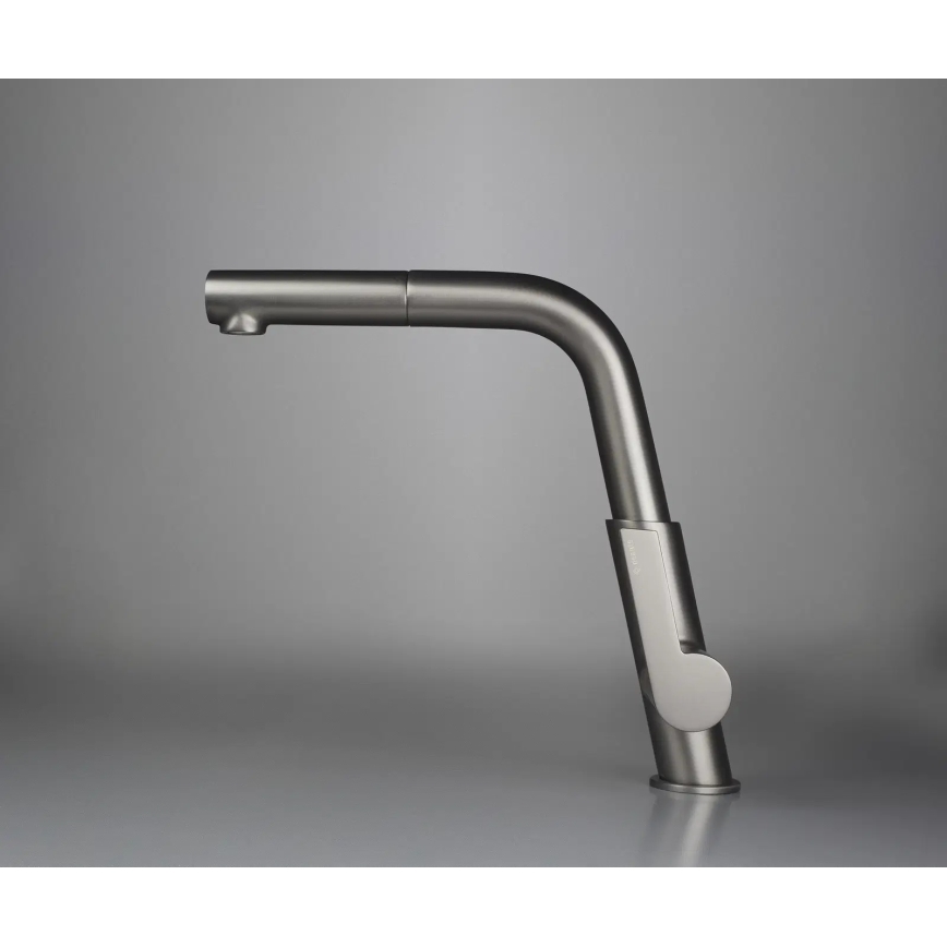 Deante BQS_D73M - SILIA Titanium Pull-Out Kitchen Faucet