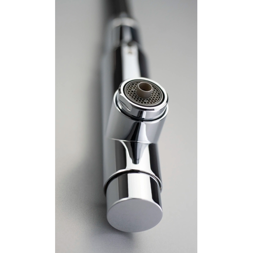Deante BRE_075M - Sink tap with pull-out sprayer ERIDAN shiny chrome