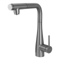 Deante BRE_D75M - Sink tap with pull-out sprayer ERIDAN titanium