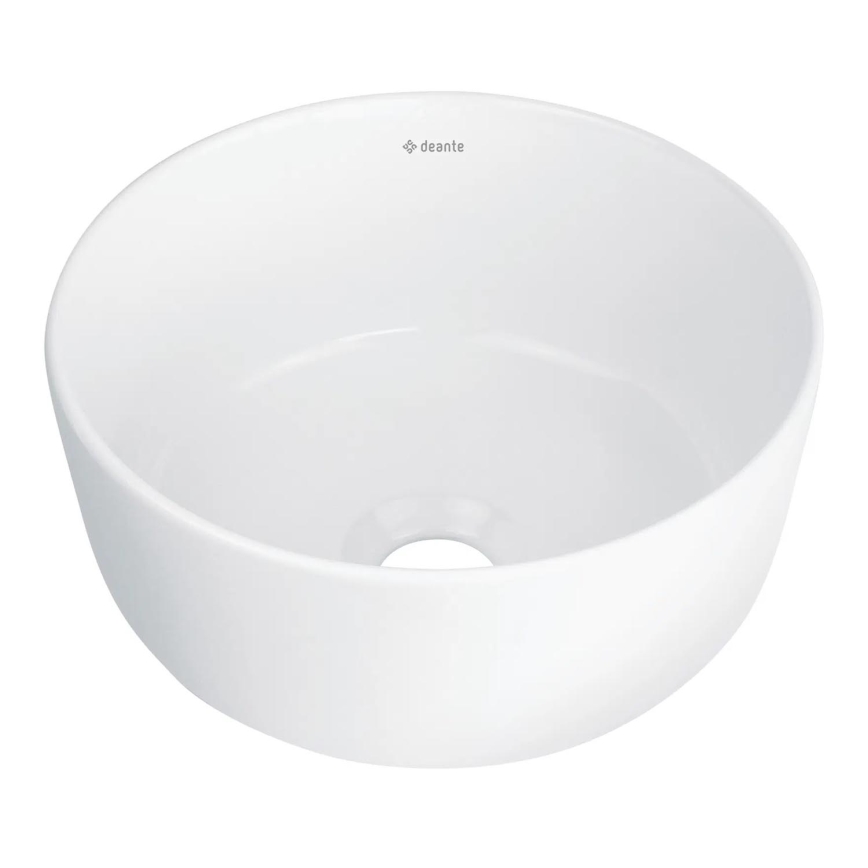 Deante CDJ_6U2S - Countertop basin JASMIN d. 28 cm ceramics/white