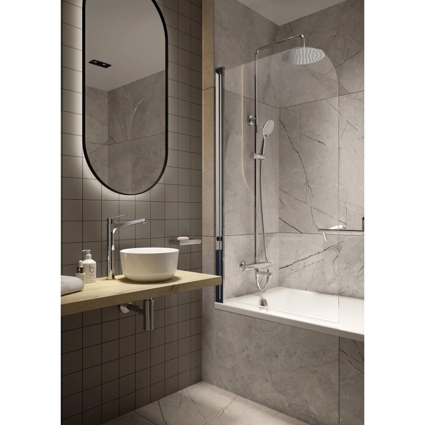 Deante CDJ_6U2S - Countertop basin JASMIN d. 28 cm ceramics/white