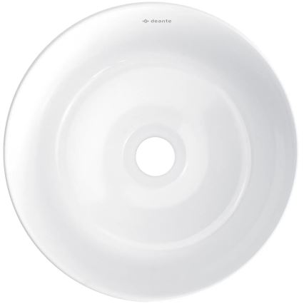 Deante CDJ_6U2S - Countertop basin JASMIN d. 28 cm ceramics/white