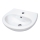Deante CDJ_6U4W - JASMIN wall-hung basin with tap hole 45.7 x 36.4 cm, ceramic/white