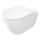 Deante CGRD6ZPW - Wall-hung toilet with toilet seat ROUND ceramics/white