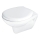 Deante CMOD6SPW - Wall-hung toilet with toilet seat BORO ceramics/white