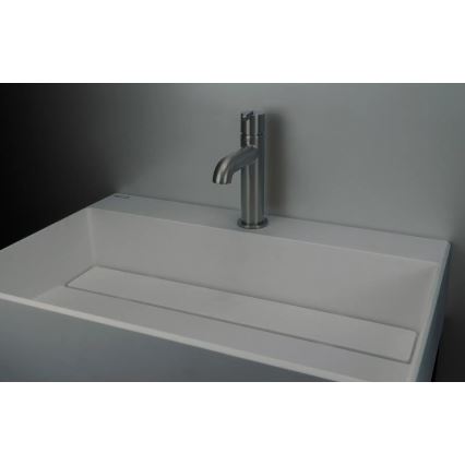 Deante CQR_SU6M - Countertop basin CORREO 40x60cm granite/metallic grey