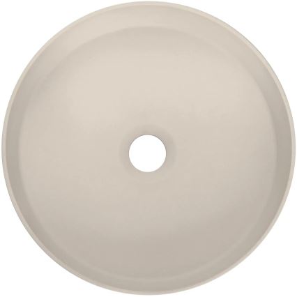 Deante CQS_5U4S - Countertop basin SILIA d. 36 cm granite/beige