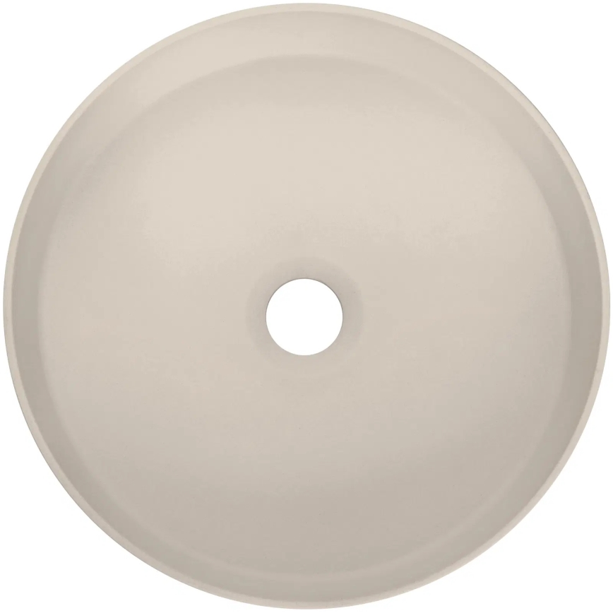 Deante CQS_5U4S - Countertop basin SILIA d. 36 cm granite/beige