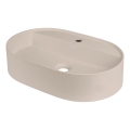 Deante CQS_5U6B - Countertop basin with a tap hole SILIA 35x55 cm granite/beige