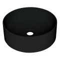 Deante CQS_NU4S - SILIA Countertop Washbasin Ø 36 cm, Granite/Black