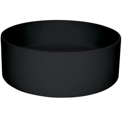 Deante CQS_NU4S - SILIA Countertop Washbasin Ø 36 cm, Granite/Black