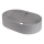 Deante CQS_SU6B - SILIA countertop basin with faucet hole, 35 x 55 cm, granite/metallic grey