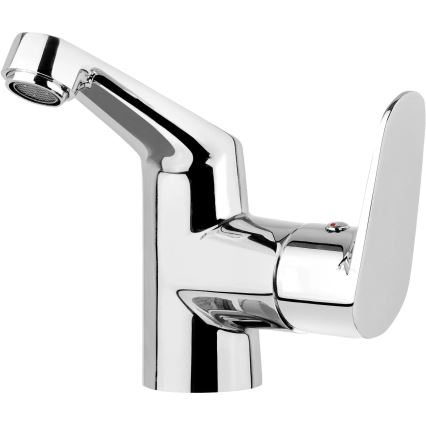 Deante - JASMIN wall-hung washbasin 45,7x36,4 + LEMON washbasin mixer