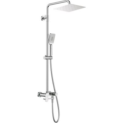 Deante NAC_01AM - ALPINIA Shower Set with Mixer in Polished Chrome