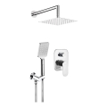 Deante NAC_09LP - ALPINIA shower set with concealed mixer, polished chrome finish
