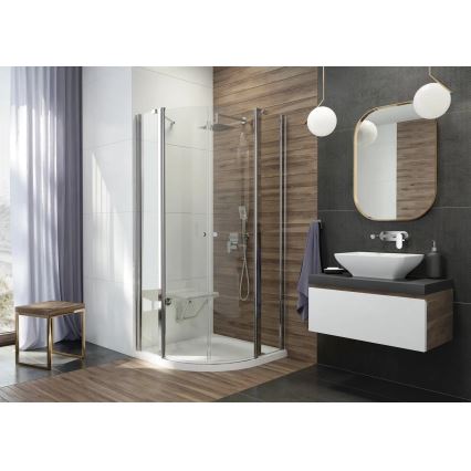 Deante NAC_09LP - ALPINIA shower set with concealed mixer, polished chrome finish