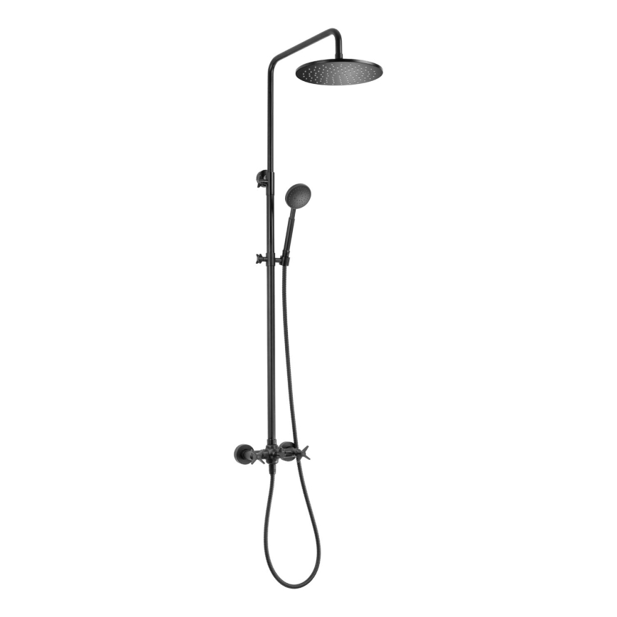 Deante NAC_N4QT - TEMISTO Black Shower Set with Mixer Tap