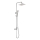 Deante NQL_04XM - BLUR shower set with mixer tap, polished chrome