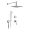 Deante NQL_09YK - BLUR Shower Set with Concealed Mixer, Polished Chrome