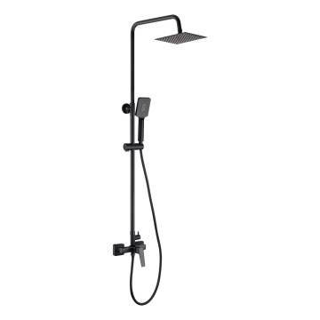 Deante NQL_N4XM - BLUR Shower Set with Mixer, Black
