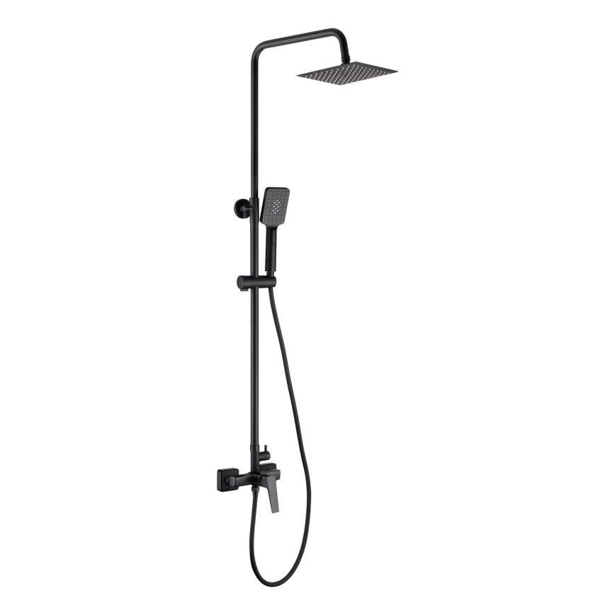 Deante NQL_N4XM - BLUR Shower Set with Mixer, Black