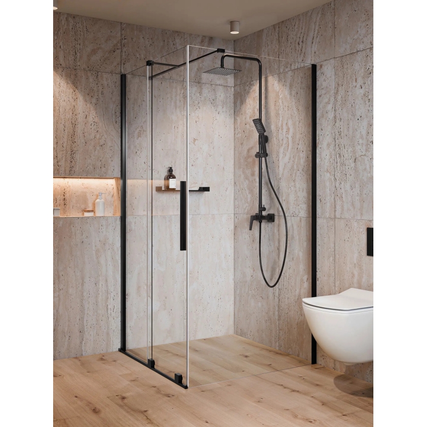 Deante NQL_N4XM - BLUR Shower Set with Mixer, Black