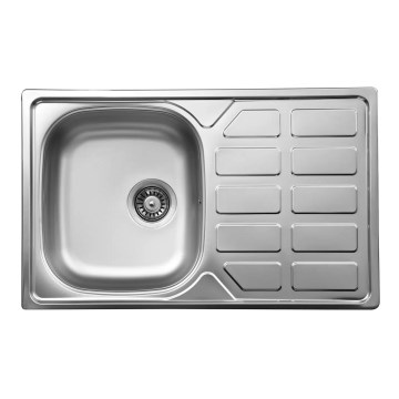 Deante ZEO_0113 - Kitchen sink SOUL 49x78 cm satin