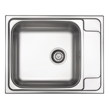 Deante ZEO_011B - Kitchen sink SOUL 50x63 cm satin