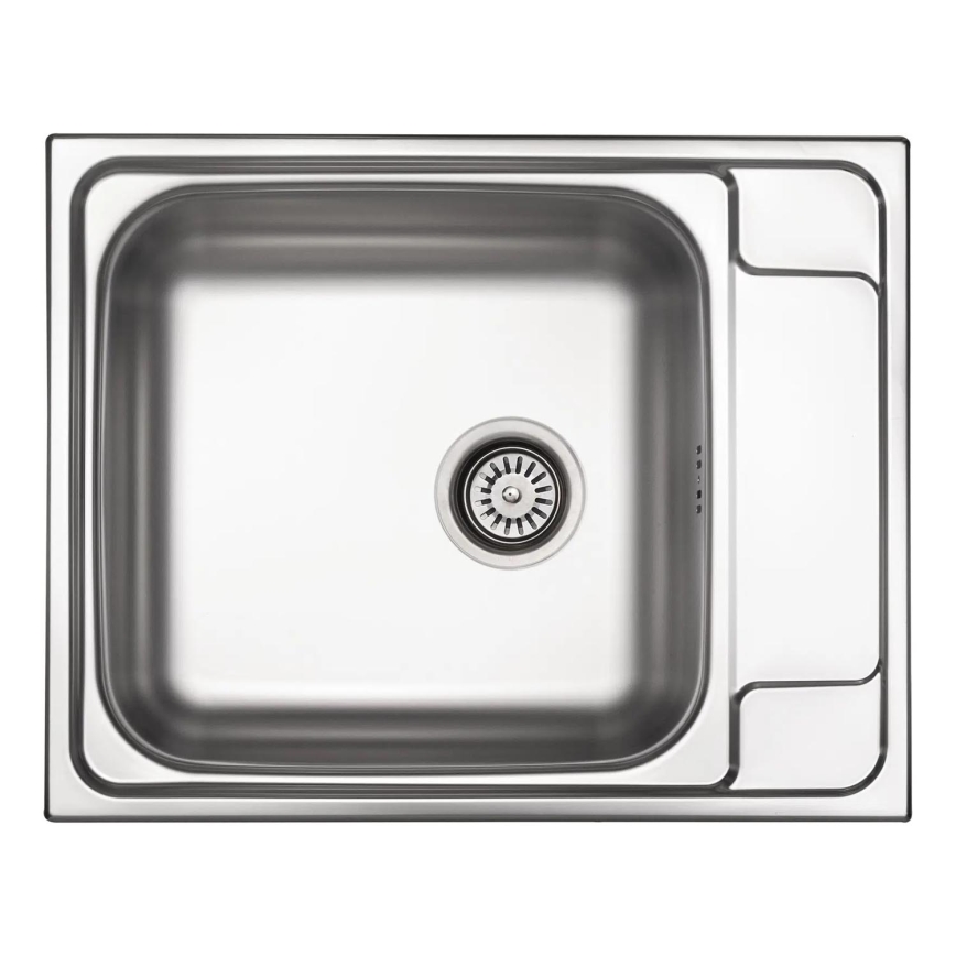 Deante ZEO_011B - Kitchen sink SOUL 50x63 cm satin