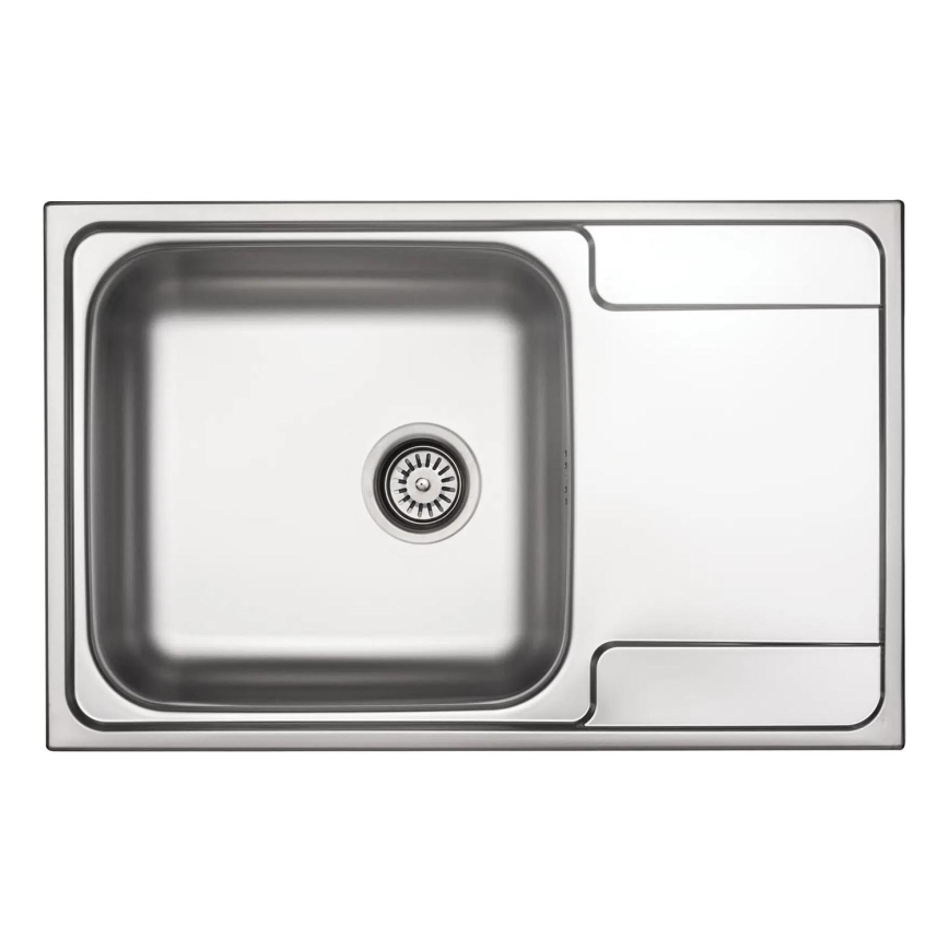 Deante ZEO_011C - Kitchen sink SOUL 50x79 cm satin