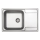 Deante ZEO_011C - Kitchen sink SOUL 50x79 cm satin