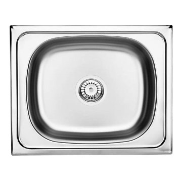 Deante ZEU_010A - Kitchen sink TECHNO 40x50 cm satin