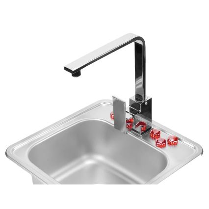 Deante ZEU_010A - Kitchen sink TECHNO 40x50 cm satin