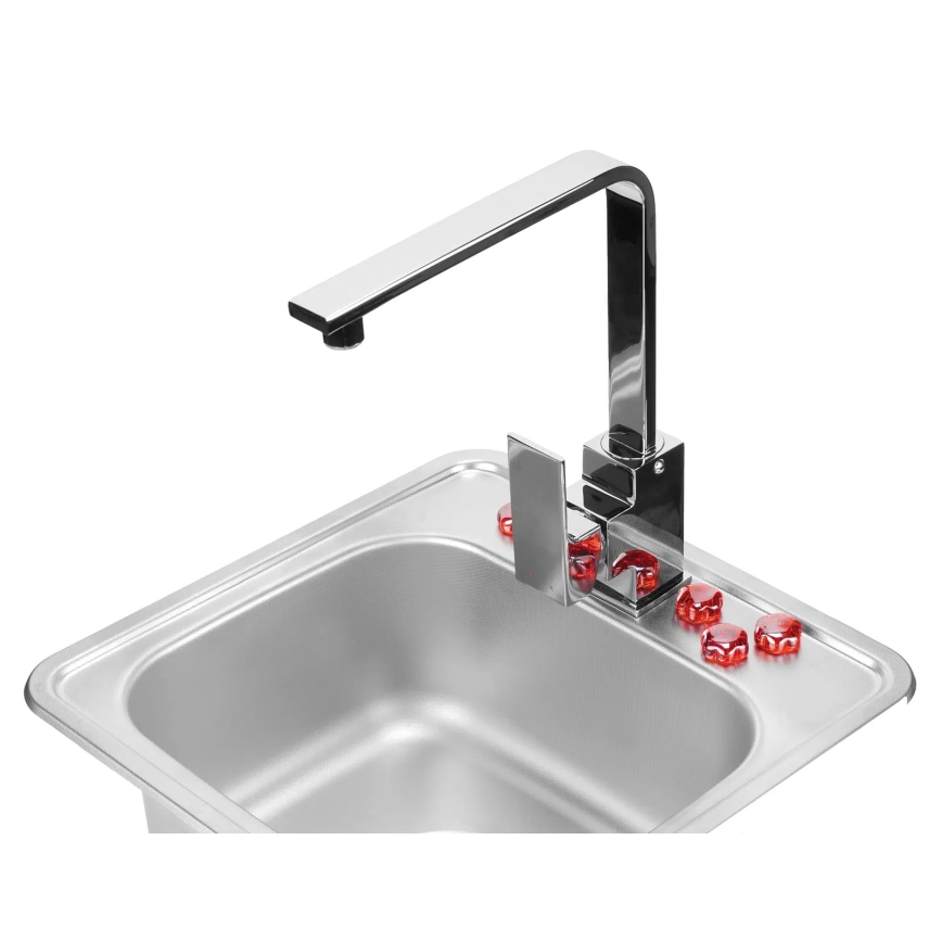 Deante ZEU_010A - Kitchen sink TECHNO 40x50 cm satin
